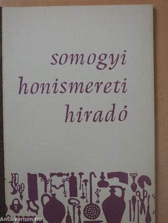 Somogyi Honismereti Híradó 1986/1.