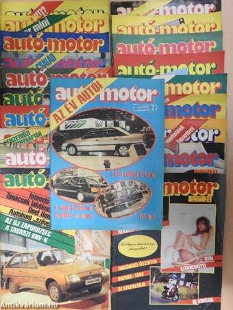 Autó-Motor 1987. (nem teljes évfolyam)