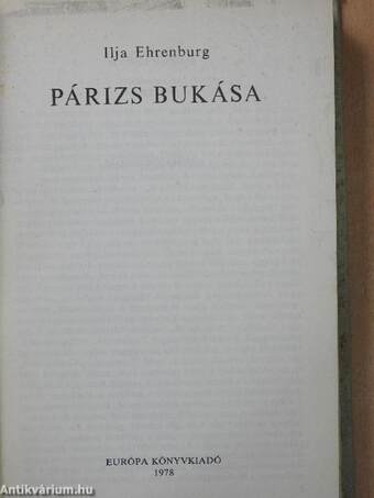 Párizs bukása