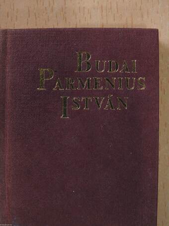 Budai Parmenius István (minikönyv) (számozott)