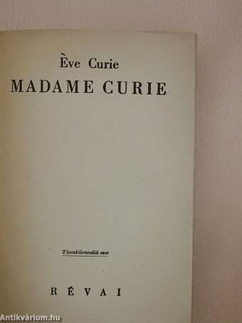 Madame Curie