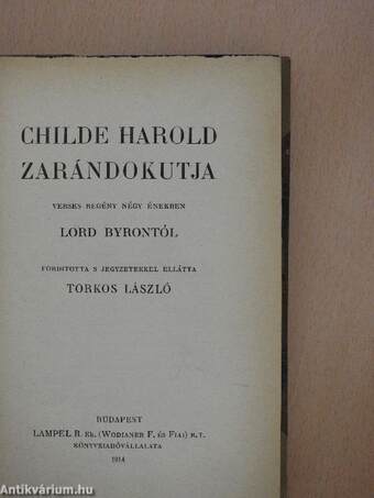 Childe Harold zarándokutja