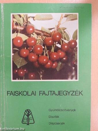 Faiskolai fajtajegyzék