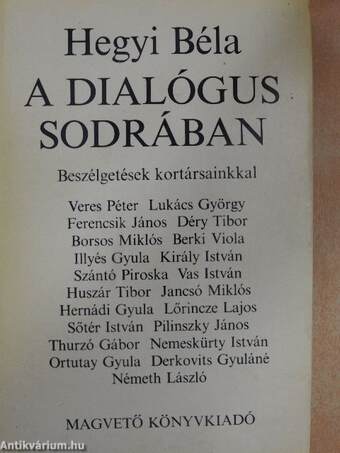 A dialógus sodrában