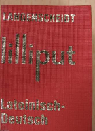 Langenscheidts Lilliput Wörterbuch Lateinisch-Deutsch (minikönyv)