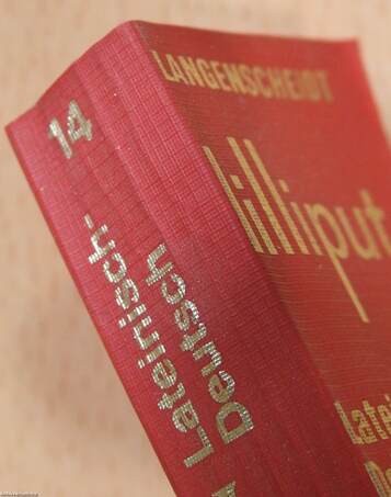 Langenscheidts Lilliput Wörterbuch Lateinisch-Deutsch (minikönyv)