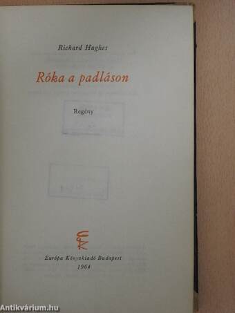 Róka a padláson