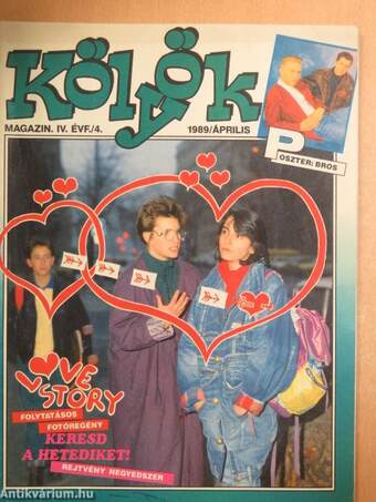 Kölyök magazin 1989. április