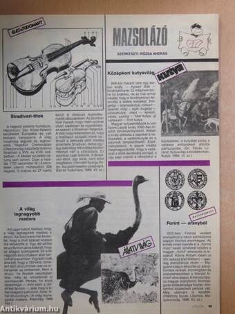 Kölyök magazin 1989. február