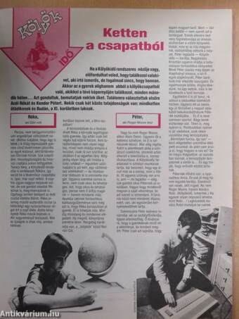 Kölyök magazin 1989. június