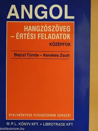 Angol hangzószöveg-értési feladatok