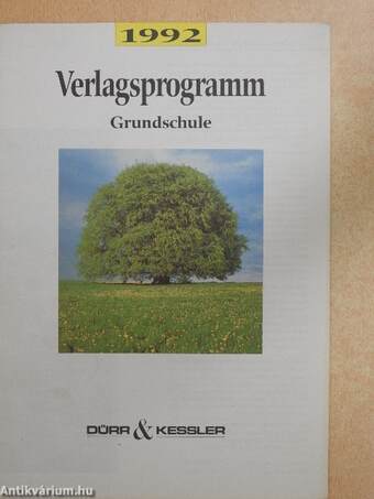 Verlagsprogramm 1992