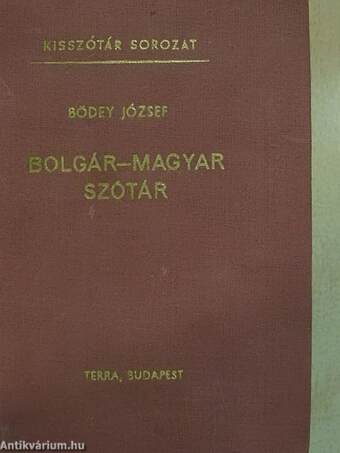 Bolgár-magyar szótár