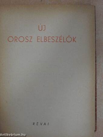 Új orosz elbeszélők