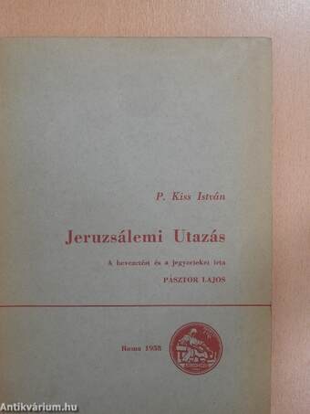 Jeruzsálemi Utazás