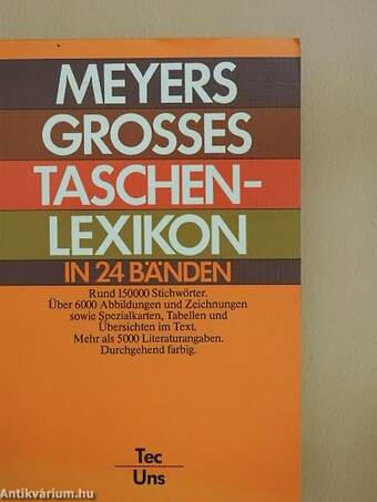 Meyers grosses Taschenlexikon in 24 Bänden 22 (töredék)
