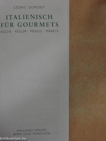 Italienisch für Gourmets