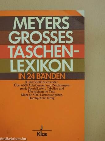 Meyers grosses Taschenlexikon in 24 Bänden 11 (töredék)