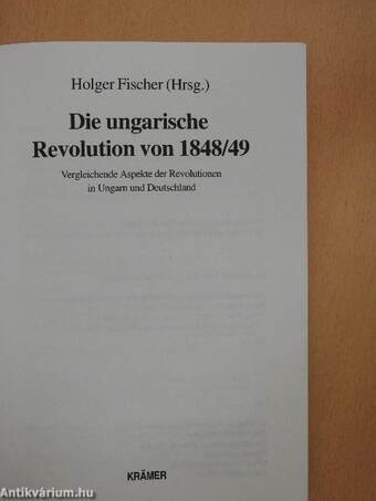 Die ungarische Revolution von 1848/49