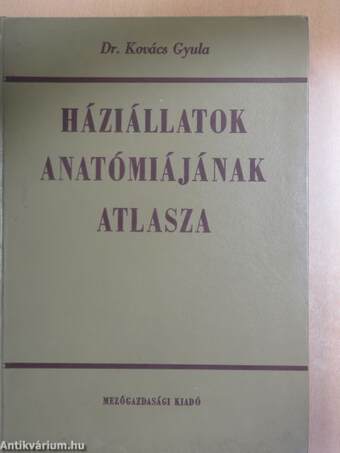 Háziállatok anatómiájának atlasza