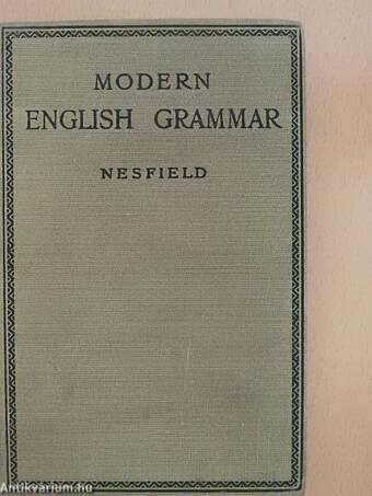 Modern English Grammar