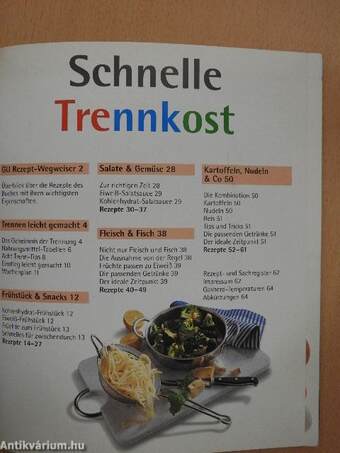 Schnelle Trennkost