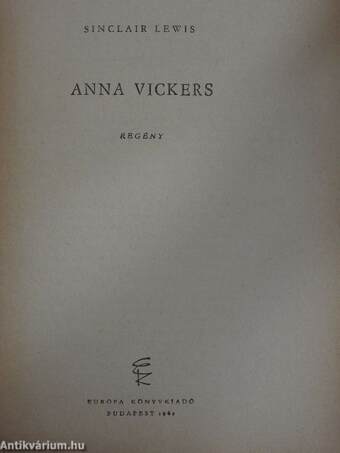 Anna Vickers