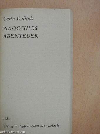 Pinocchios Abenteuer