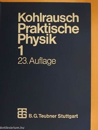 Praktische Physik 1 (töredék)