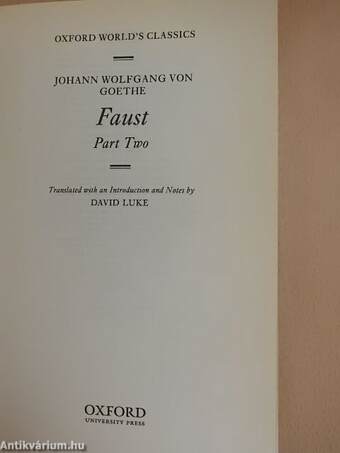 Faust II.