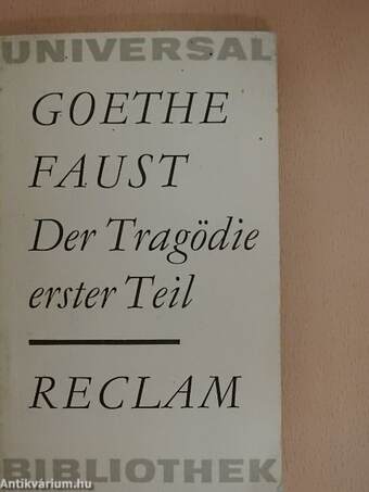 Faust I.