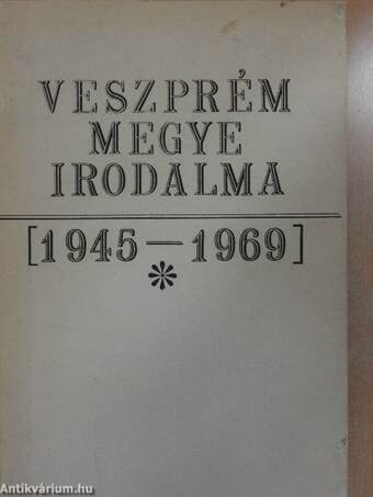 Veszprém megye irodalma I-II.