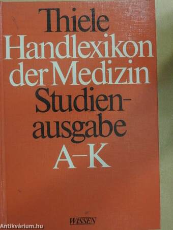 Thiele Handlexikon der Medizin I. (töredék)