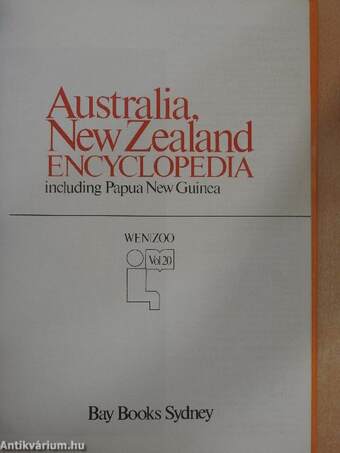 Australia, New Zealand Encyclopedia 20. (töredék)