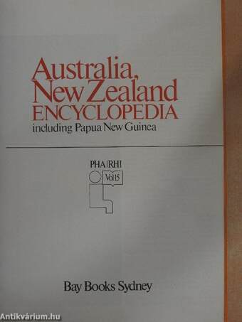 Australia, New Zealand Encyclopedia 15. (töredék)