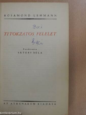 Titokzatos felelet