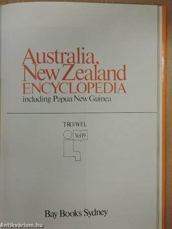 Australia, New Zealand Encyclopedia 19. (töredék)