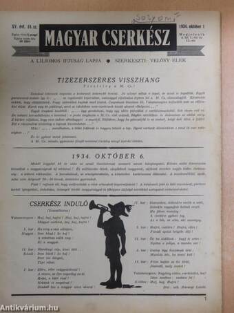 Magyar Cserkész 1934. október 1.