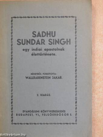 Sadhu Sundar Singh