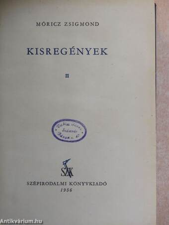 Kisregények II.