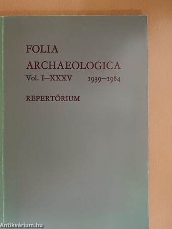 Folia Archaeologica Repertórium