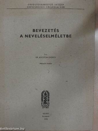 Bevezetés a neveléselméletbe