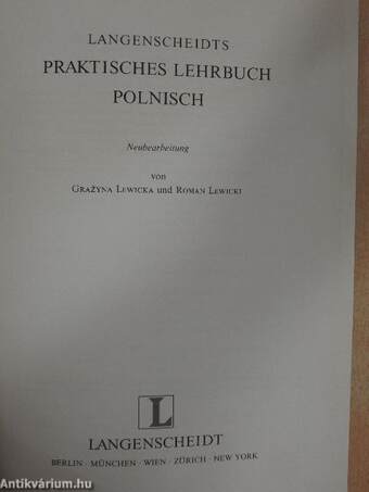 Langenscheidts Praktisches Lehrbuch Polnisch