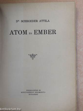 Atom és ember