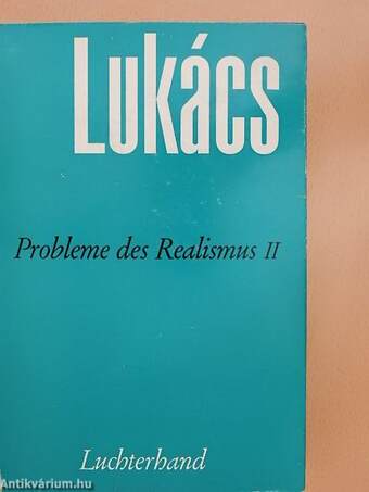 Probleme des Realismus II.