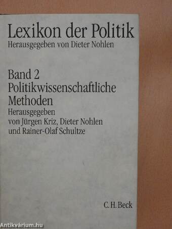 Politikwissenschaftliche Methoden