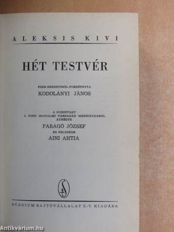 Hét testvér