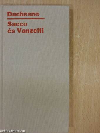 Sacco és Vanzetti