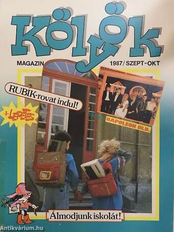 Kölyök magazin 1987. szeptember-október