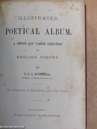 Illustrated poetical album